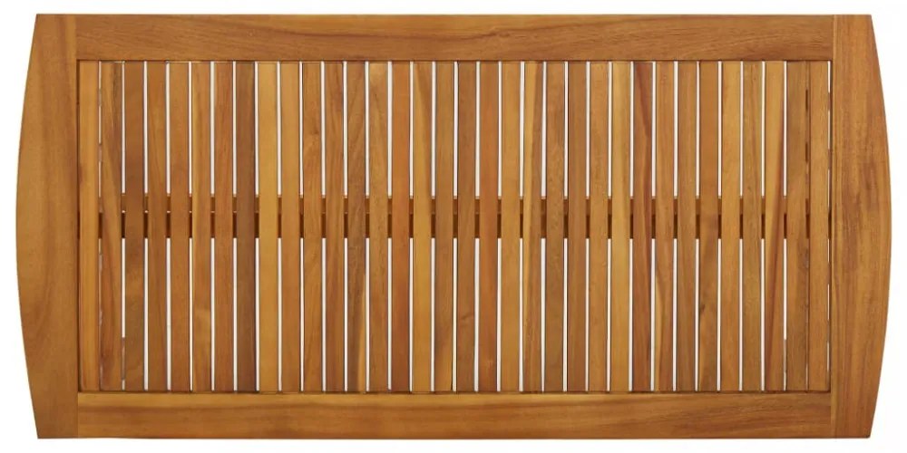 tömör akácfa dohányzóasztal 102 x 50 x 43 cm