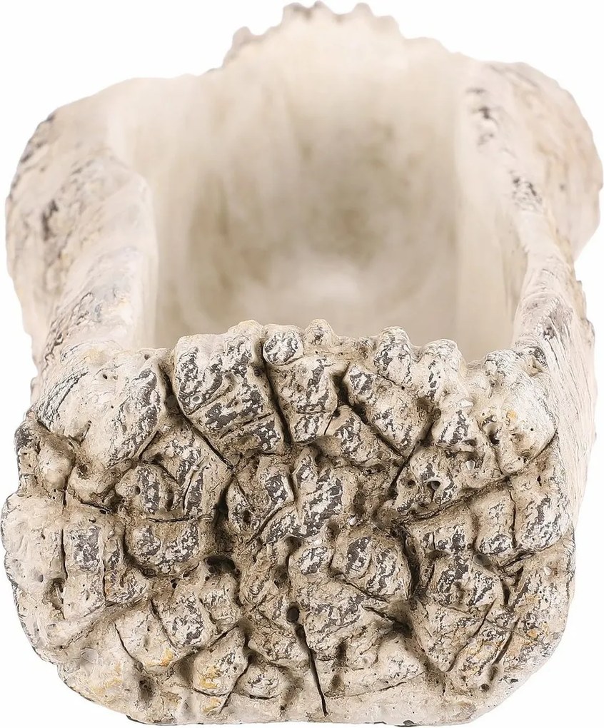 Virágtartó - virágláda, nyírfa utánzat, 32 x 12 x 8 cm, 32 cm