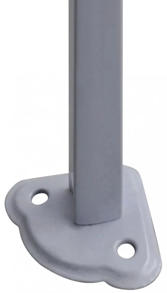 krémszínű összecsukható sátor 2 fallal 291x291x315 cméter