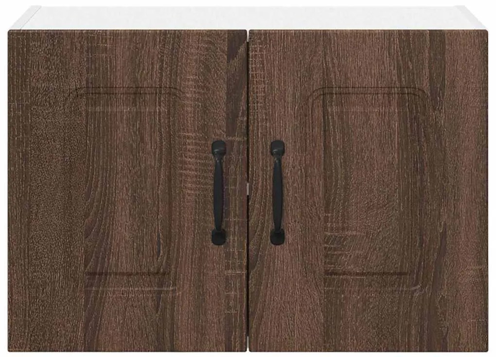 Fali konyhaszekrény 2 pcs Barna Tölgy 60 x 31 x 40 cm Faanyag