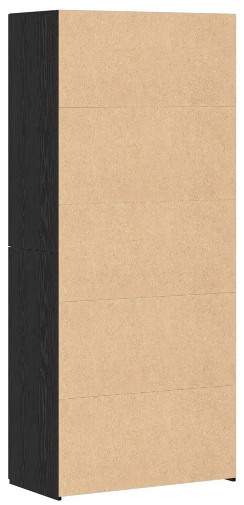 Büfé Fekete tölgy 40x42.5x185 cm Épített fa