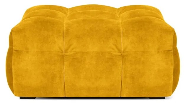 Vesta sárga bársony puff - Windsor &amp; Co Sofas