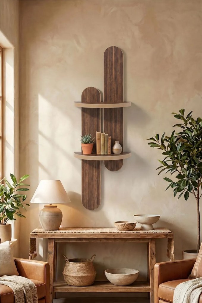 Fali polc, wenge, 26 cm – Artmtkwll4