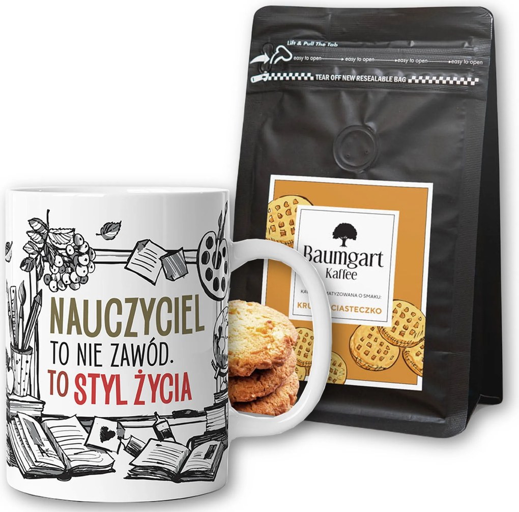 Ajándék szett Kávé Bögre Pedagógusnapi Ajándék Pedagógusnak