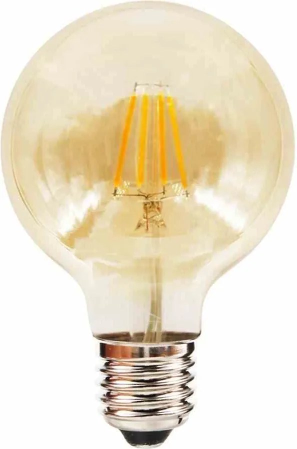 Dekorációs izzó 4W G80 E27 Amber Szín: Meleg