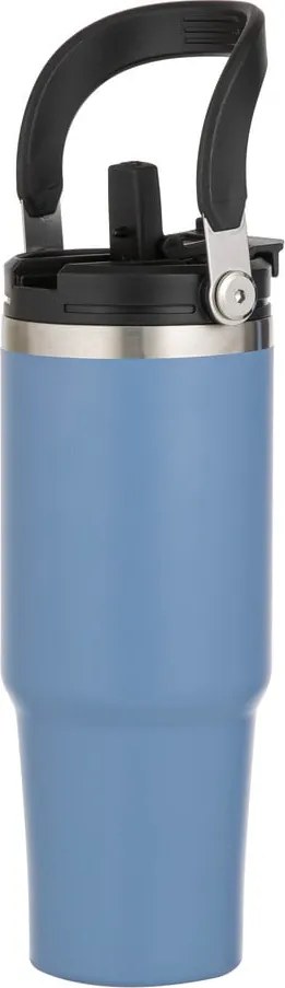 Kék rozsdamentes acél utazó ivópalack 1 l Eco – Ladelle