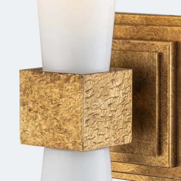 Elstead KRISTY-1WB-DG-OPAL - Fali lámpa KRISTY 1xE27/40W/230V arany