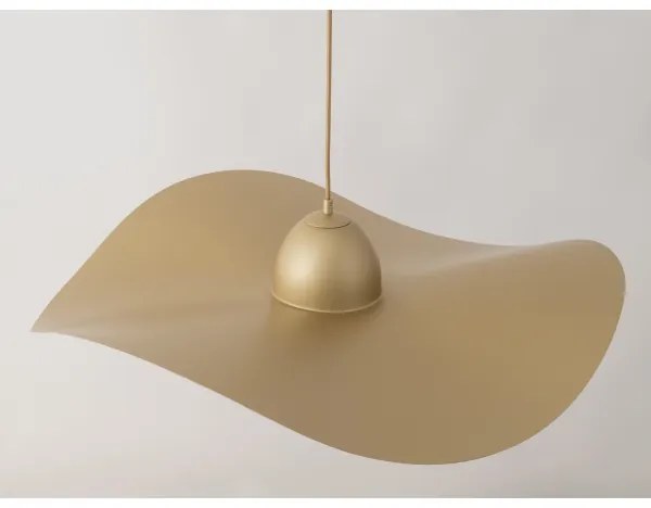 Csillár zsinóron KAPELLO 1xE27/60W/230V átm. 76 cm arany