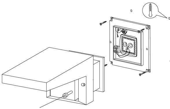 Eglo 95097 - Kültéri fali lámpa DESELLA 1 LED/10W/230V