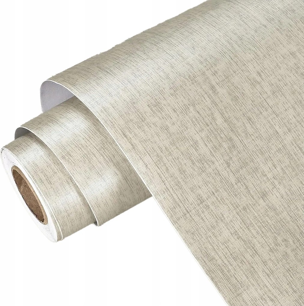 Bútorfurnér Öntapadós Fólia falra bézs fonott 40 x 200 cm