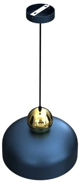 Csillár zsinóron HARALD 1xE27/60W/230V kék