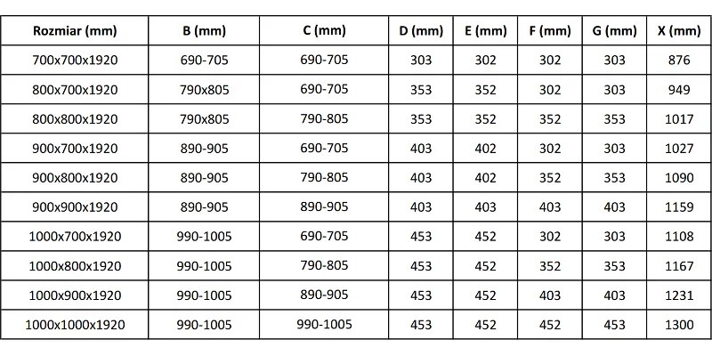 Mexen Lima Duo zuhanykabin összecsukható ajtóval 80 (ajtó) x 70 (ajtó), 6mm átlátszó üveg, fekete profil, 856-080-070-70-00-02