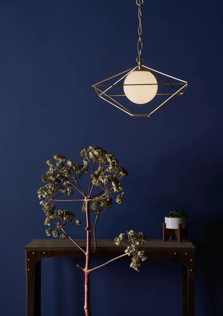 DAR LIGHTING ORS0135 ORSINI Egyágú Függesztett Lámpa Fém E14 IP20