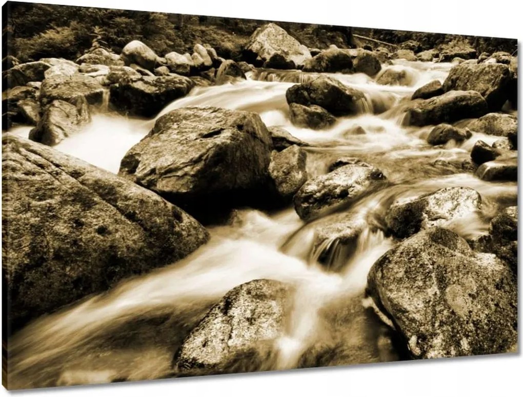 Vászonkép 90x60 Tátra Lengyel hegyek Kilátás