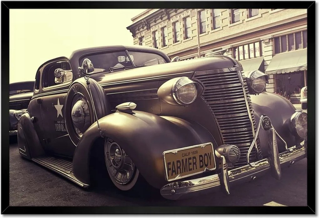 Poszterek keretben 60x40 Amerikai autó