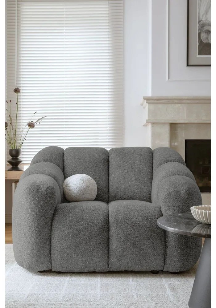 Szürke fotel Shell – Miuform