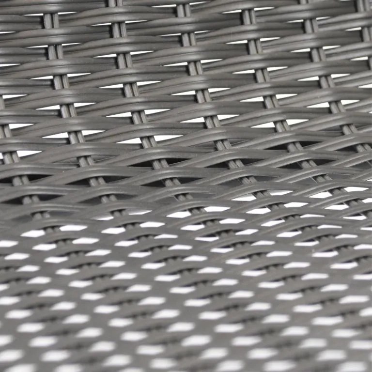 Kerti bisztró szék szett egymásra rakható 4 db szürke