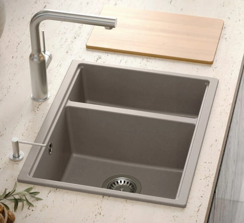gránit mosogató Logan 150 Beige