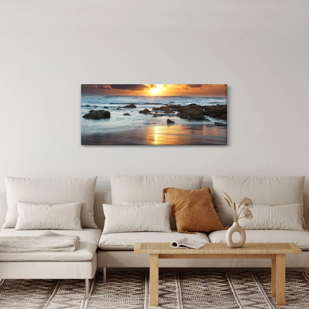 Kép - A napsütötte tenger (120x50 cm)