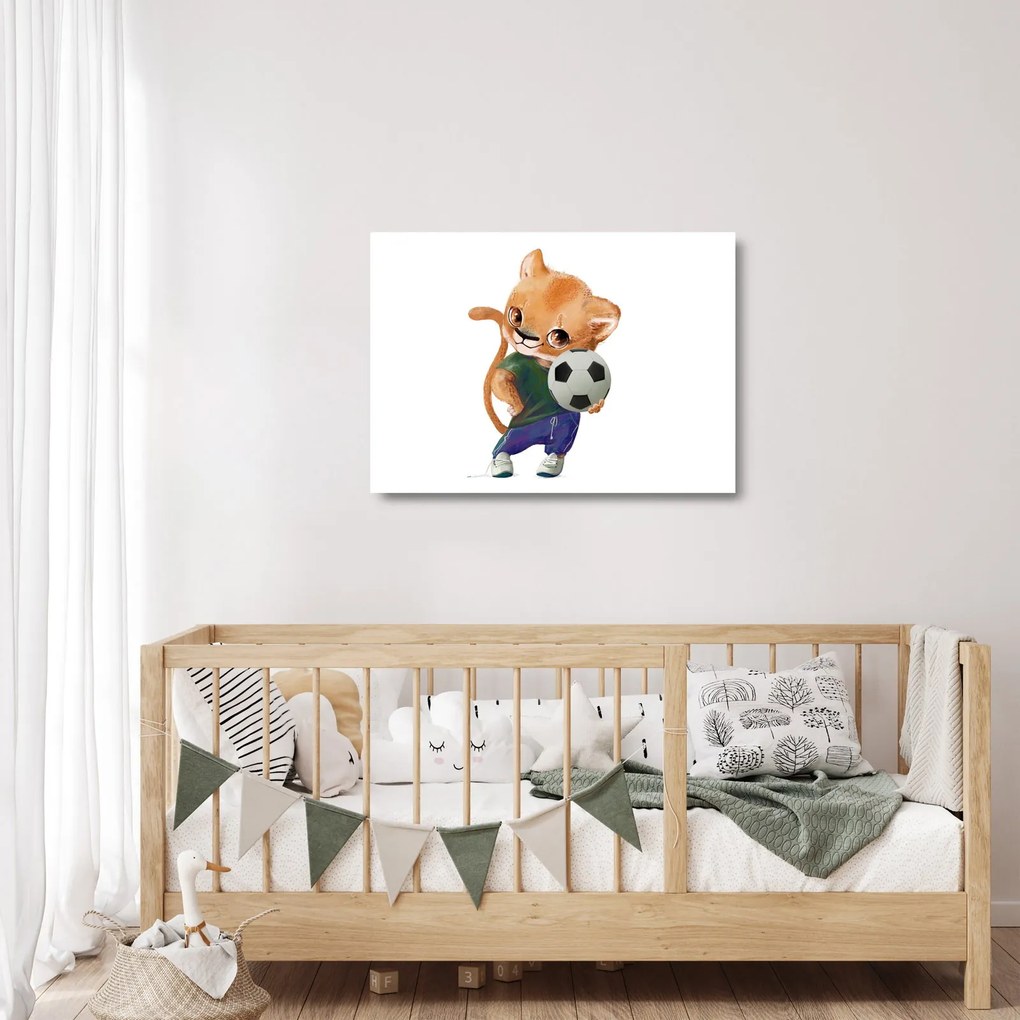 Üveg kép - Akvarell állatka N⁰4 (70x50 cm)