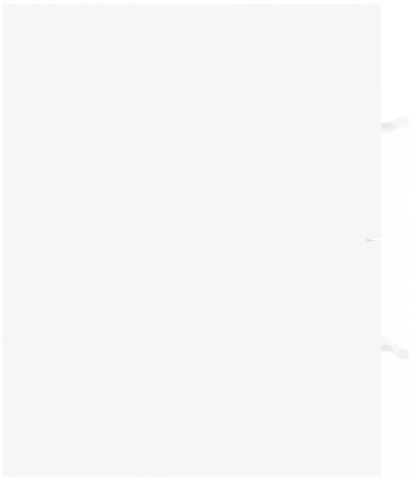 fehér szerelt fa mosdószekrény 100 x 38,5 x 48 cm