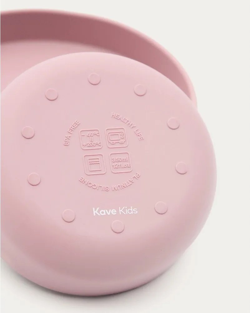 Szilikon gyerek étkészlet 2 db-os Lili – Kave Home