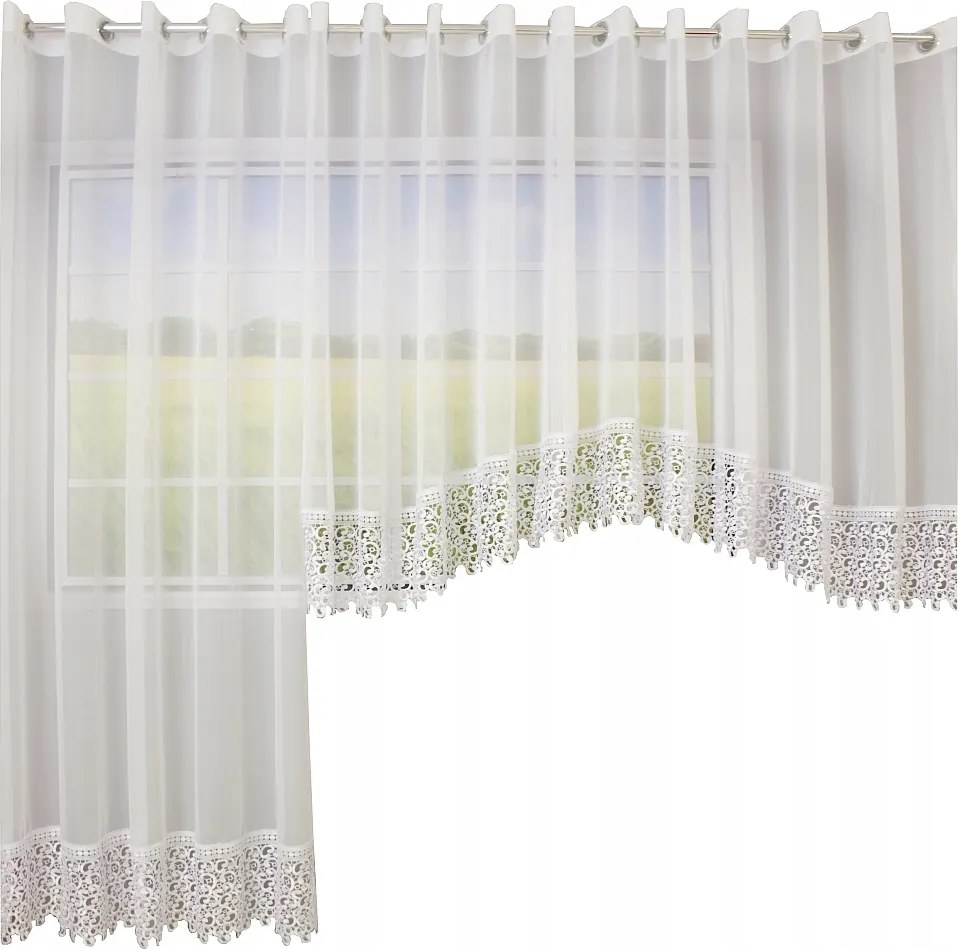 Fátyol Függöny Gipszkarton Erkély+ablak