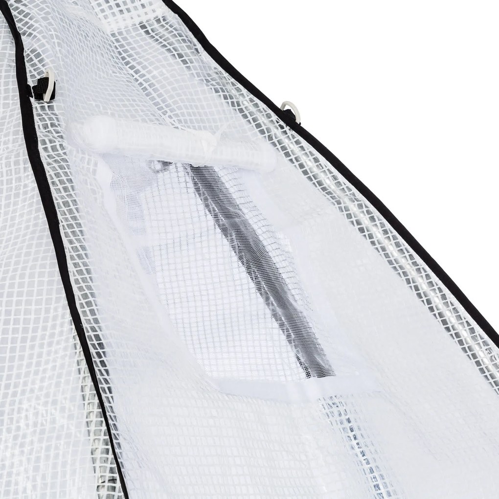 Greenshelter M fóliasátor, teleltető sátor, 240x200cm, acél csövek Ø25mm, PVC