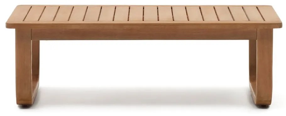 Natúr színű eukaliptusz dohányzóasztal 60x100 cm Sacaleta – Kave Home