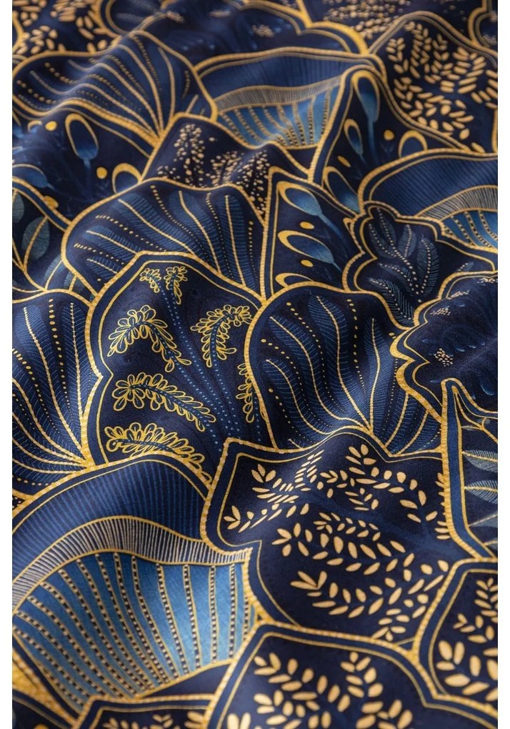Matějovský Livia Blue szatén ágyneműhuzat, 140 x 200 cm, 70 x 90 cm, 140 x 200 cm, 70 x 90 cm