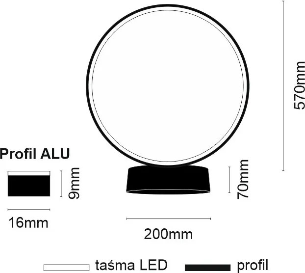 AMPLEX 9913 ABIRA Modern Kültéri Állólámpa Antracit LED IP44