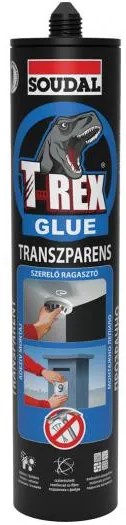 T-REX Szálerősített szerelőragasztó 310 g transparens