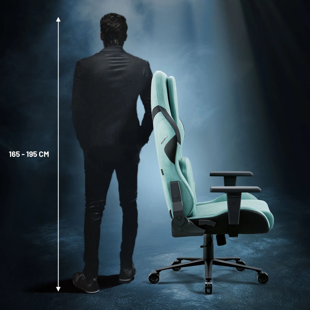 Gamer szék Normal Size, menta-fekete: Diablo X-One Prime Mystic Mint