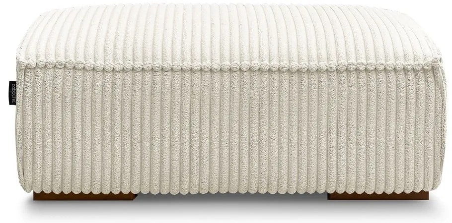 Bézs kordbársony lábtartó Chelsea – Bobochic Paris