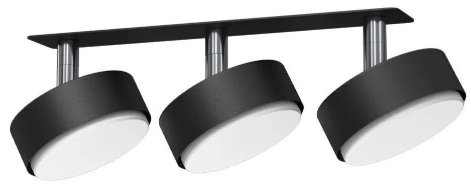 Brosline 3262 - Beépíthető mennyezeti spotlámpa DROP 3xGX53/9W/230V fekete