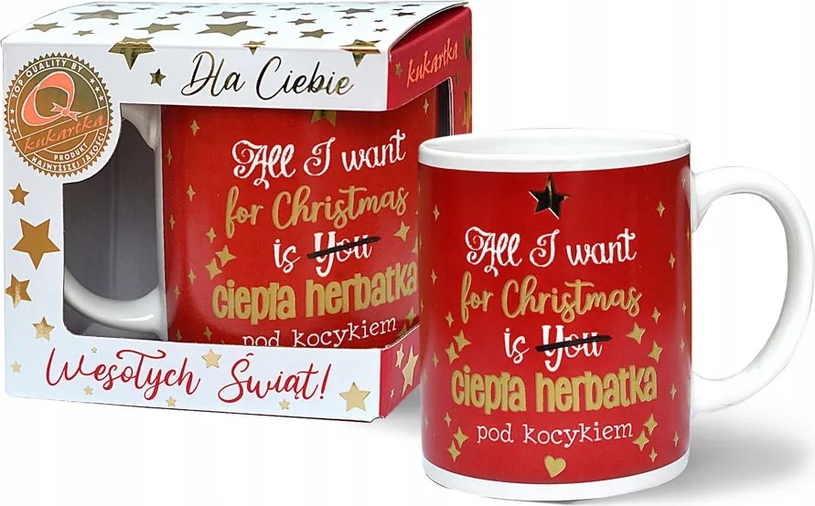 Ajándék Bögre Meleg Tea Mikulásra Karácsony Neki Anyának Apának