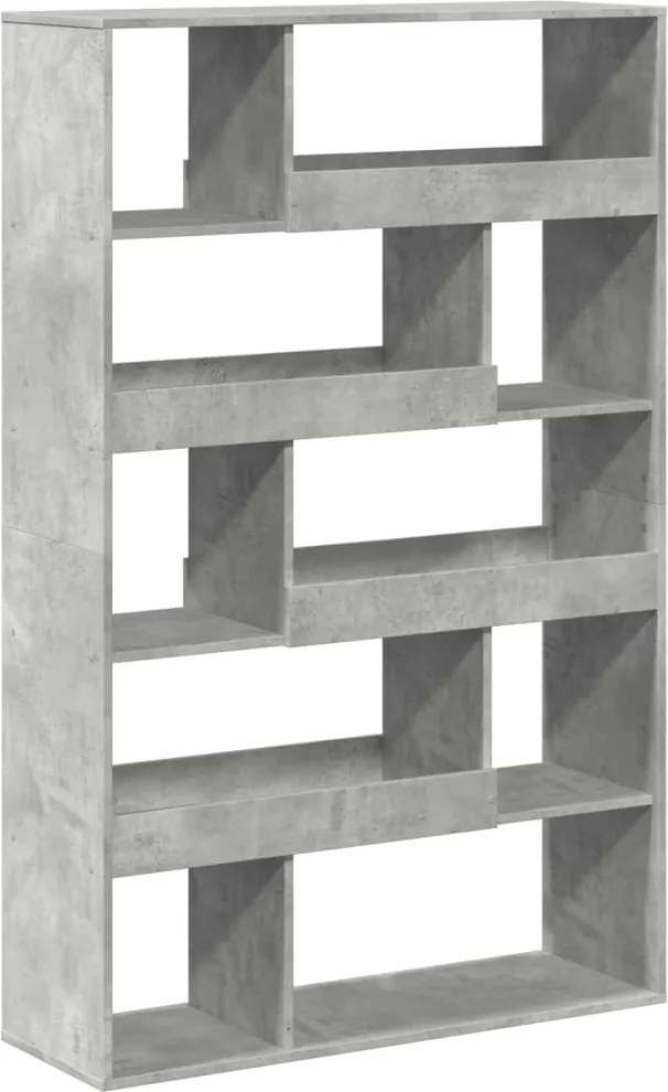 vidaXL betonszürke szerelt fa térelválasztó 100 x 33 x 156,5 cm