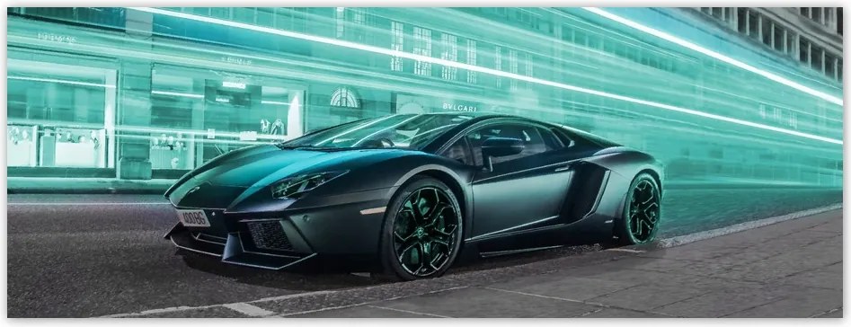 Fotótapéta flizelina 250x93 auto Türkiz