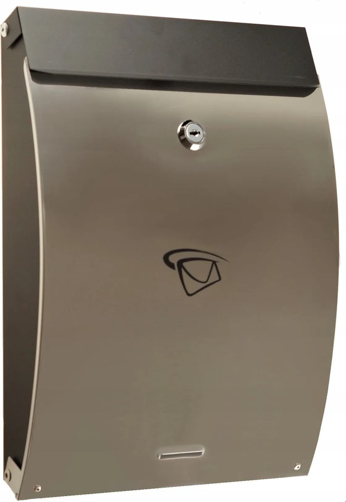 Postaláda 35 x 25 CM Nagy Rozsdamentes Prémium