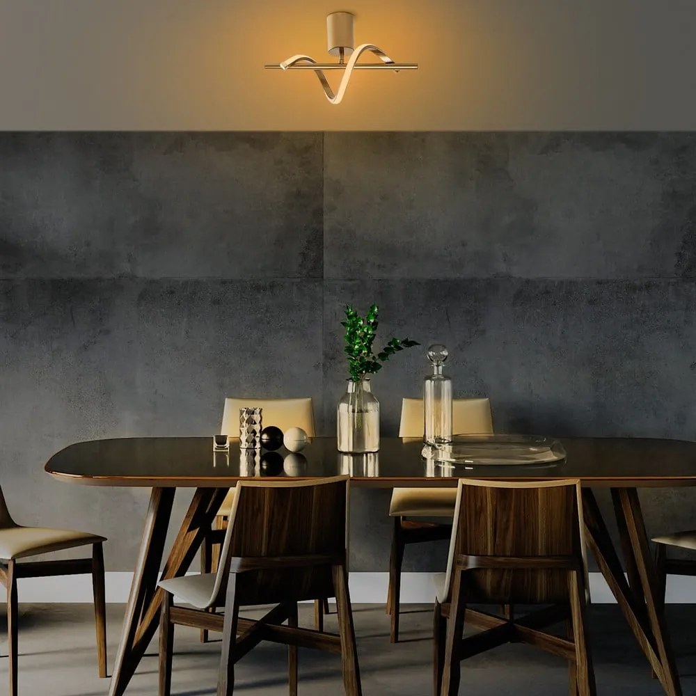 Aranyszínű LED mennyezeti lámpa ø 7 cm Likma – Opviq lights