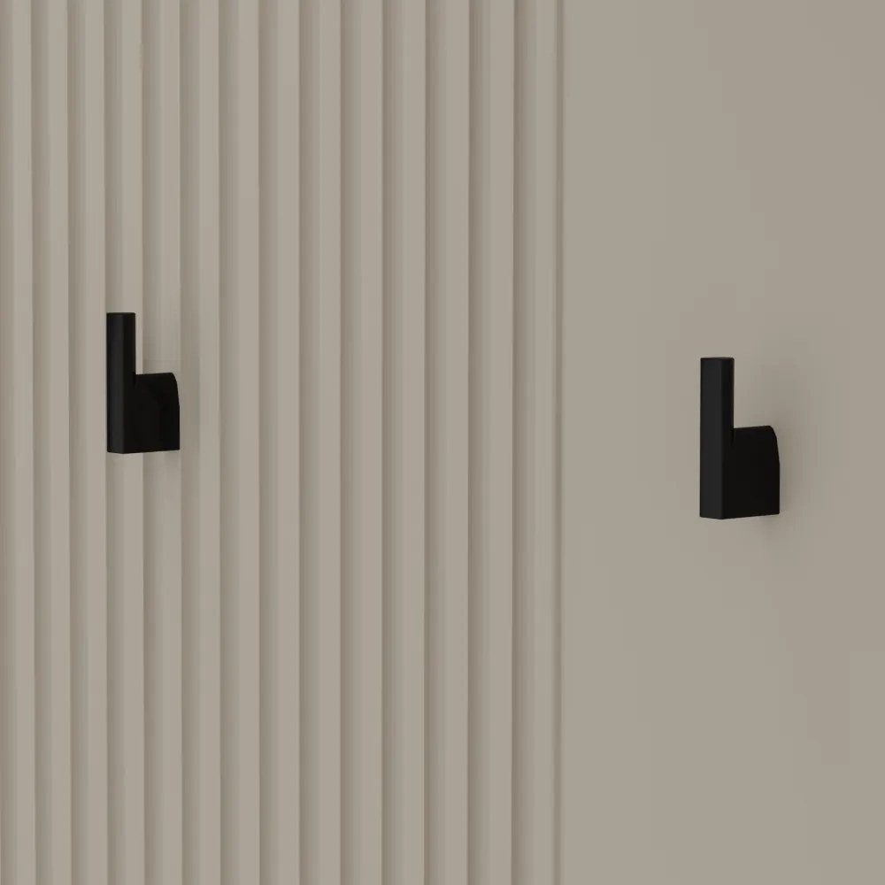 Akasztópanel 85, szürkésbarna Taupe/silverjack tölgy, DOMCA