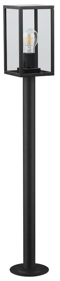 PREZENT 65305 LOARA Modern Kültéri Állólámpa Grafit, Átlátszó E27 IP44