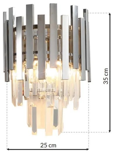 Fali lámpa ASPEN 2xE14/40W/230V