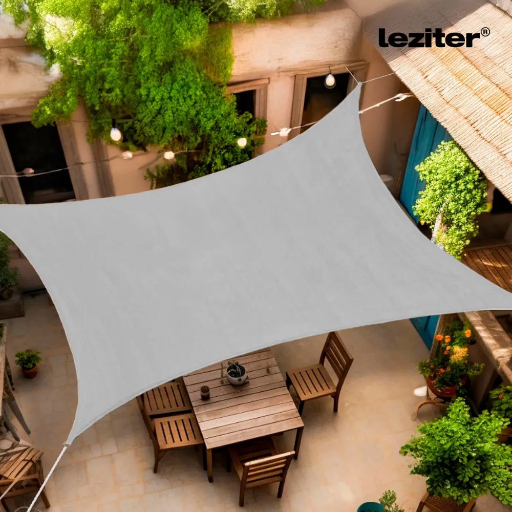 Rana napvitorla négyszög alakú 4x5 m szürke