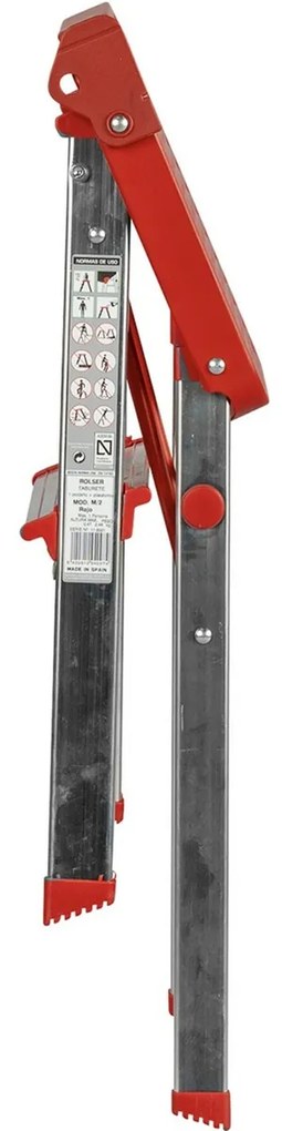 Rolser Otthoni összecsukható létra Taburete, 2fokozat, narancssárga