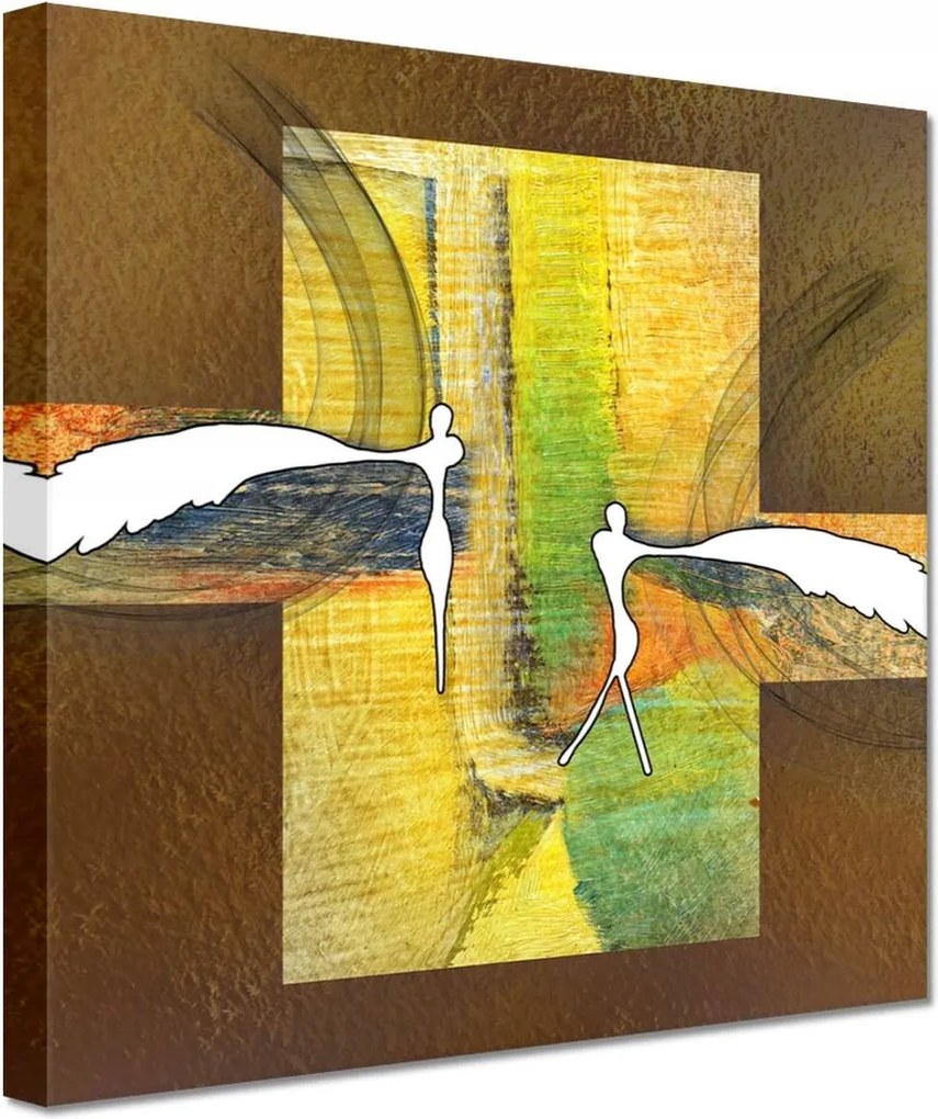 Vászonkép 60x60 A boldogság angyalai