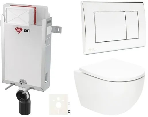 Fali WC szett SAT Fusion befalazáshoz SIKOSZTORFU21