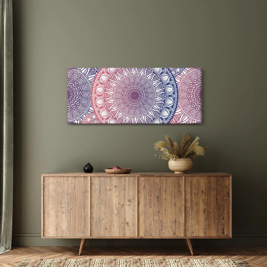 Mandala kép (120x50 cm)