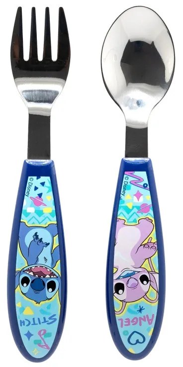 Disney Lilo és Stitch, A csillagkutya Drawing fém ergo evőeszköz készlet - 2 darabos