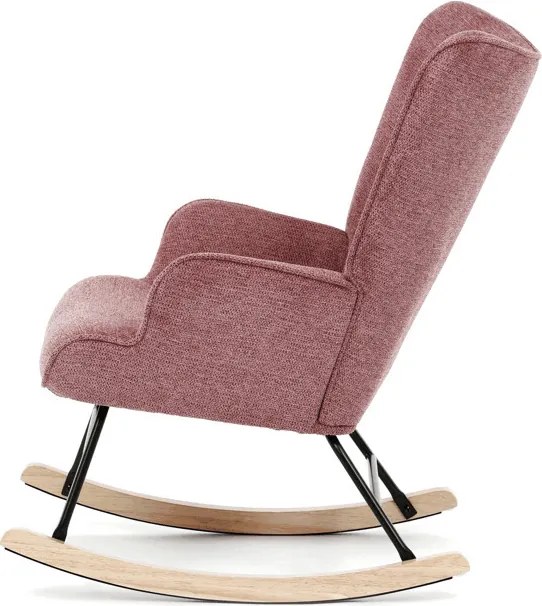 Hintaszék, rózsaszín, szövet, AK-373 PINK2